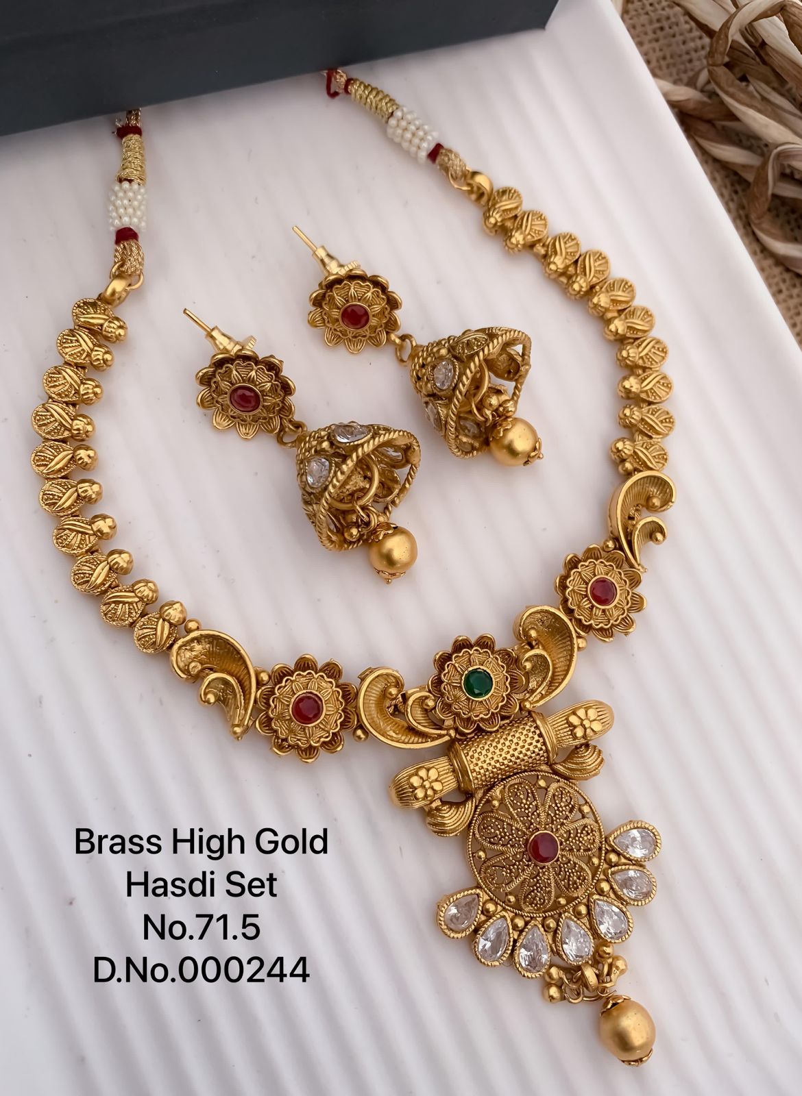 71 Brass High Gold Hasadi Set Wholesale Shop In Surat
